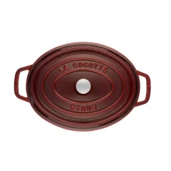 STAUB Cocotte Fonte Ovale 29 cm Grenadine Majolique 4,2 L Hot