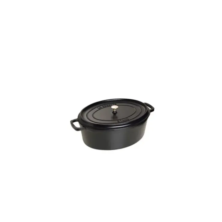 STAUB Cocotte Fonte Ovale 23 cm Noir Mat 2,35 L Online