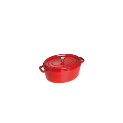 STAUB Cocotte Fonte Ovale 27 cm Rouge Cerise 3,2 L New