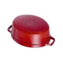 STAUB Cocotte Fonte Ovale 27 cm Rouge Cerise 3,2 L New
