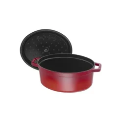 STAUB Cocotte Fonte Ovale 27 cm Rouge Cerise 3,2 L New