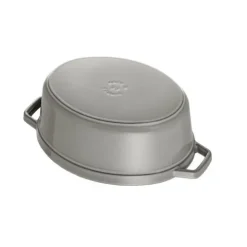 STAUB Cocotte Fonte Ovale 15 cm Gris Graphite 0,6 L Clearance
