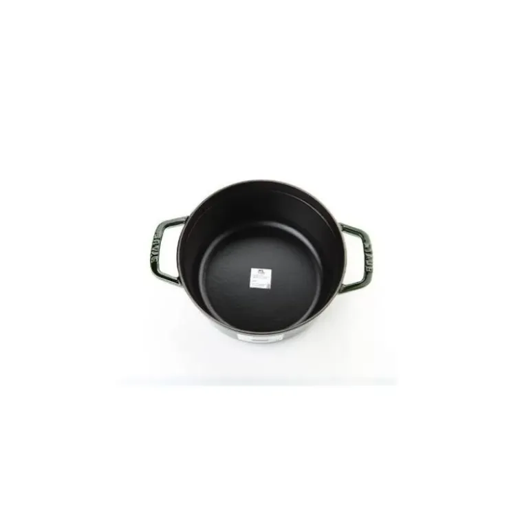 STAUB Cocotte Fonte Ronde 26 cm Vert Basilic Majolique 5,2 L