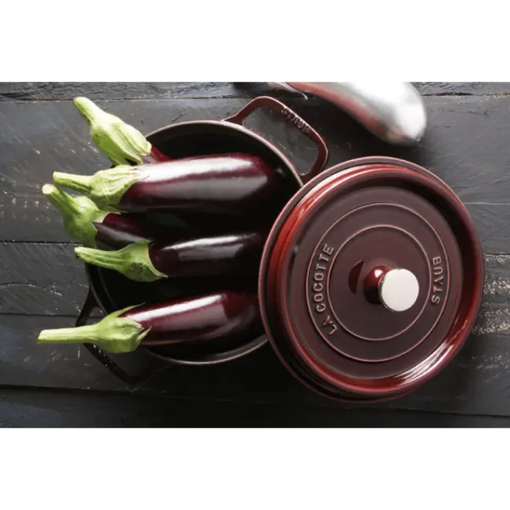 STAUB Cocotte Fonte Ronde 26 cm Grenadine Majolique 5,2 L Clearance