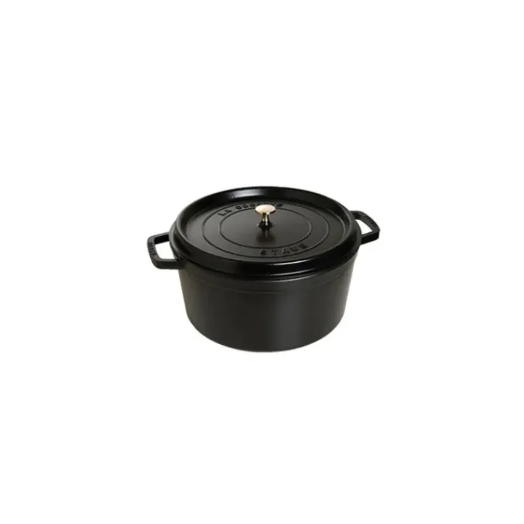STAUB Cocotte Fonte Ronde 26 cm Noir Mat 5,2 L Clearance