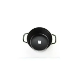 STAUB Cocotte Fonte Ronde 24 cm Vert Basilic Majolique 3,8 L New