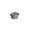 STAUB Cocotte Fonte Ronde 12 cm Gris Graphite 0,4 L New