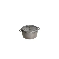 STAUB Cocotte Fonte Ronde 12 cm Gris Graphite 0,4 L New