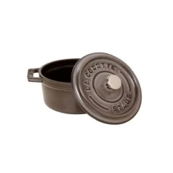 STAUB Cocotte Fonte Ronde 20 cm Gris Graphite 2,2 L New