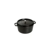 STAUB Cocotte Fonte Ronde 22 cm Noir Mat 2,6 L Outlet