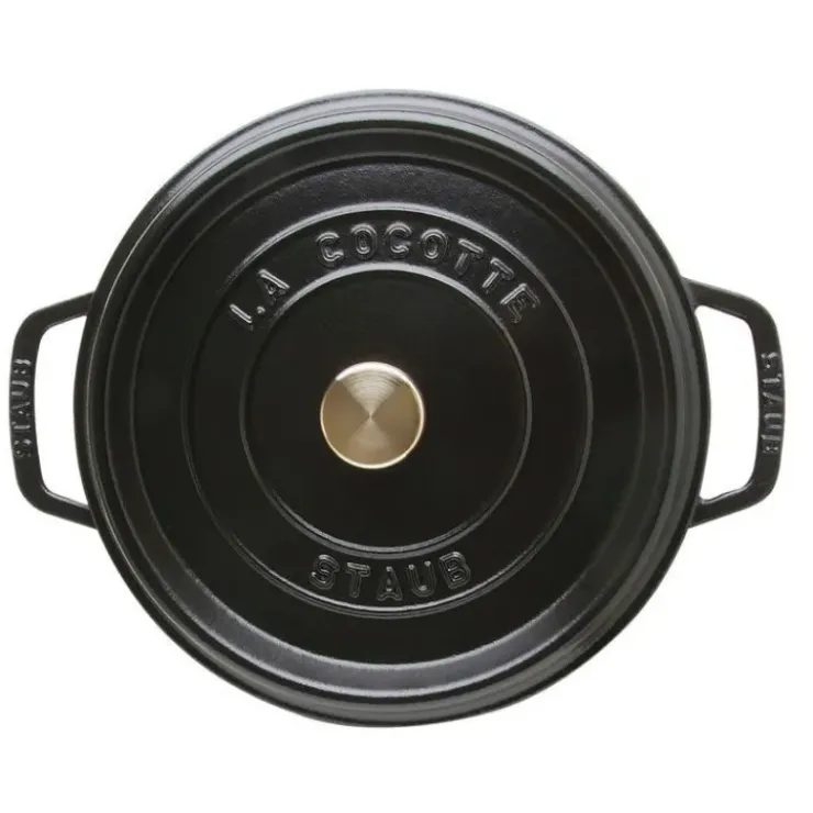 STAUB Cocotte Fonte Ronde 20 cm Noir Mat 2,2 L New