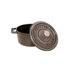STAUB Cocotte Fonte Ronde 24 cm Gris Graphite 3,8 L Clearance