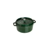 STAUB Cocotte Fonte Ronde 28 cm Vert Basilic Majolique 6,7 L Outlet