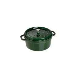 STAUB Cocotte Fonte Ronde 28 cm Vert Basilic Majolique 6,7 L Outlet