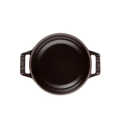 STAUB Cocotte Fonte Ronde 28 cm Noir Mat 6,7 L Outlet