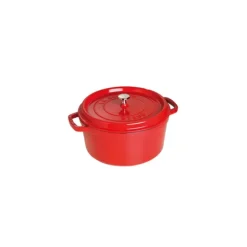 STAUB Cocotte Fonte Ronde 28 cm Rouge Cerise 6,7 L Hot