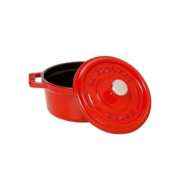 STAUB Cocotte Fonte Ronde 18 cm Rouge Cerise 1,7 L New