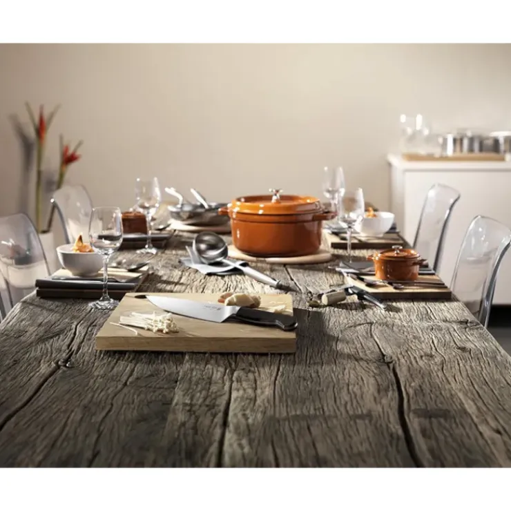 STAUB Cocotte Fonte Ronde 24 cm Cannelle Majolique 3,8 L Discount