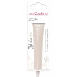 SCRAPCOOKING Stylo Chocolat Blanc 25 g New