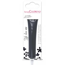 SCRAPCOOKING Stylo Chocolat Noir 25 g New