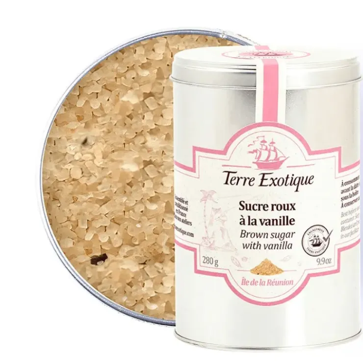 TERRE EXOTIQUE Sucre Roux à la Vanille 280 g Online