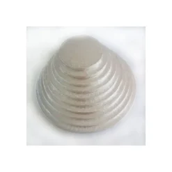 FUNCAKES Support Gâteau Rond Ø 20 x 1 cm Argenté Best