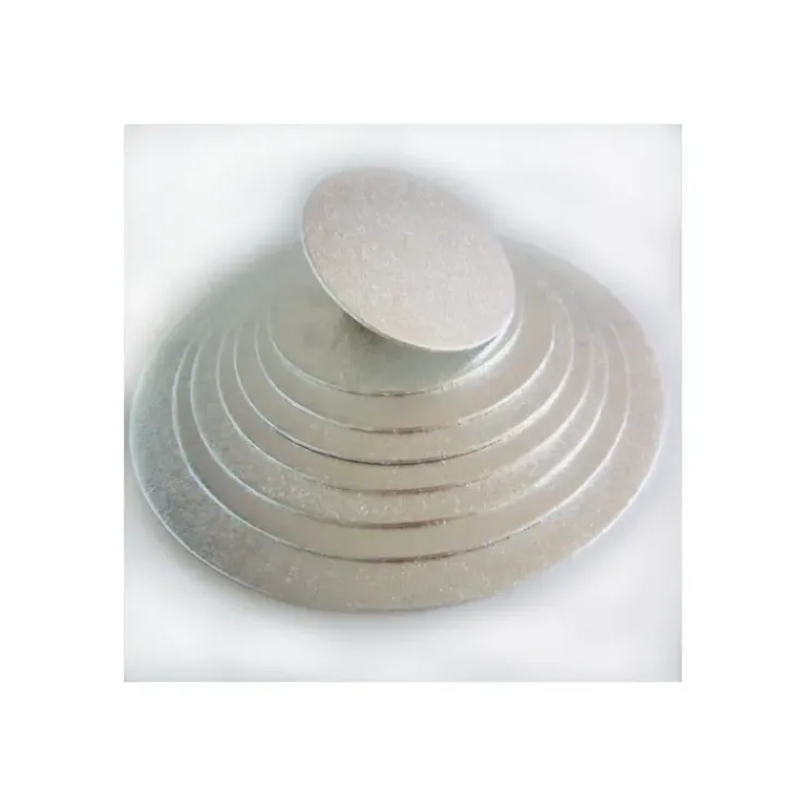 FUNCAKES Support Gâteau Rond Ø25 x 0,4 cm Argenté Online