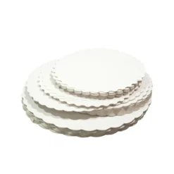CROKUS Support Gâteau Ronds Festonnés 27 cm (x250) Clearance