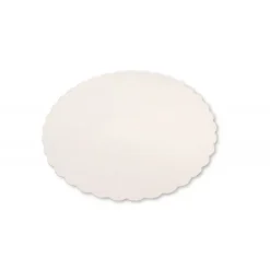 CROKUS Support Gâteau Ronds Festonnés 25 cm (x250) Hot