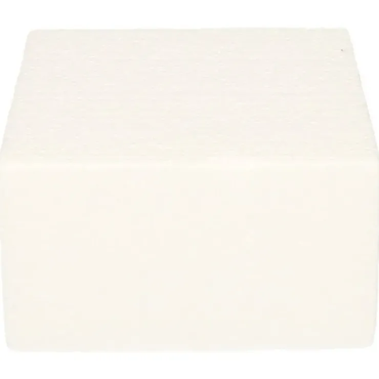 FUNCAKES Support polystyrène carré H 7 cm - 10 x 10 cm Discount