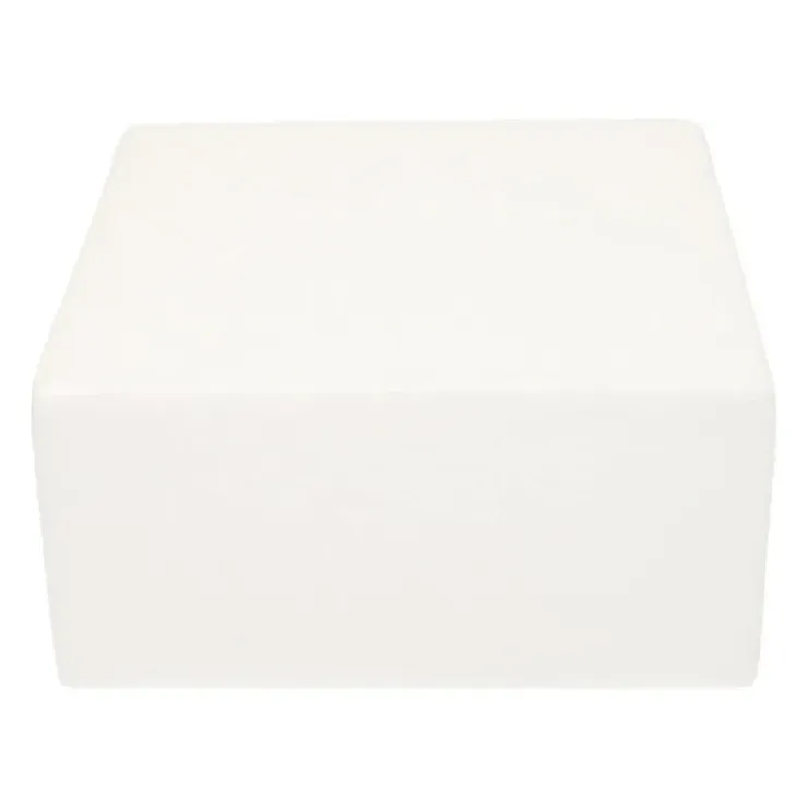 FUNCAKES Support polystyrène carré H 10 cm - 20 x 20 cm Discount