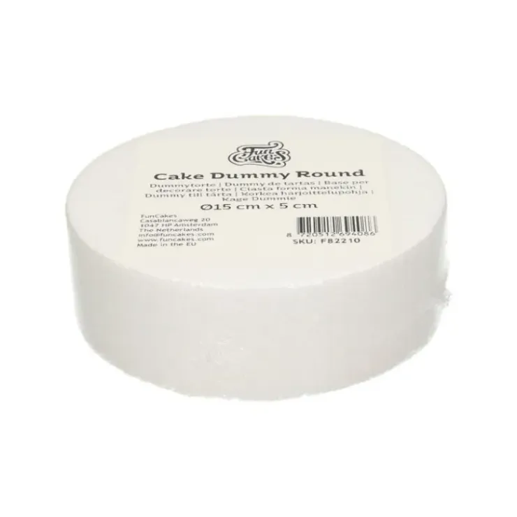 FUNCAKES Support Polystyrène Rond Ø 15 cm H 5 cm Discount