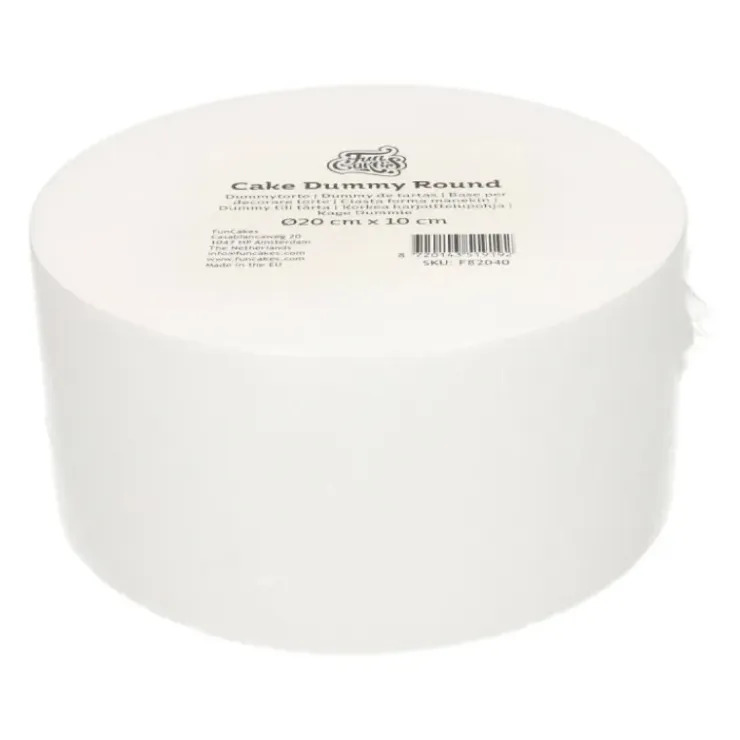 FUNCAKES Support polystyrène rond H10 cm Ø 20 cm Sale
