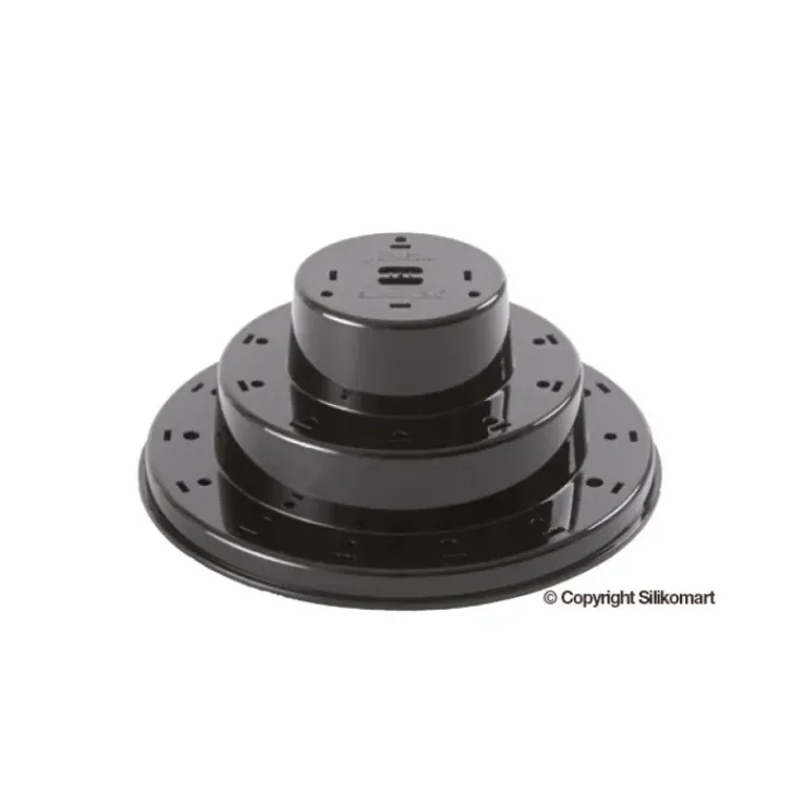 SILIKOMART Support Pop Cake Noir Ø 225 mm Clearance