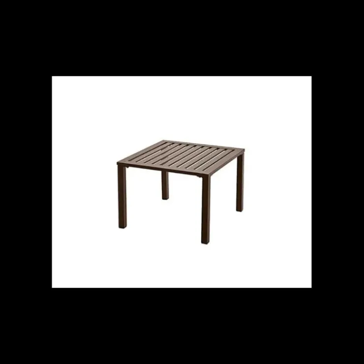 GROSFILLEX Table Basse Carrée 50 x 50 cm Bronze Sunset Online