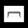 NARDI Table Basse en Résine 60 x 100 cm Anthracite Net New