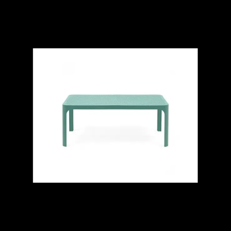 NARDI Table Basse en Résine 60 x 100 cm Vert d'Eau Net Sale