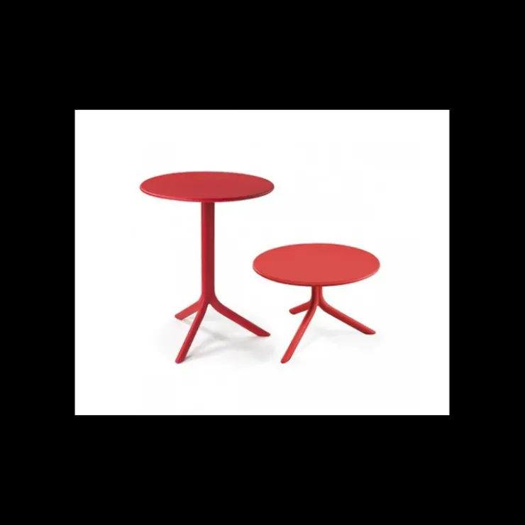 NARDI Table convertible en Polypropylène Spritz Rouge Clearance