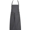 ROBUR Tablier de Cuisine Gris Anthracite LOTI New