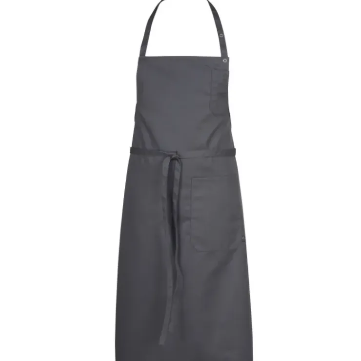 ROBUR Tablier de Cuisine Gris Anthracite LOTI New