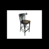 EZAX Tabouret en Bois Wengé Bistrot Sale
