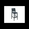 SIESTA Tabouret Tressé Jamaïca Anthracite New