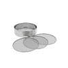 DE BUYER Tamis Ø 21cm Inox 4 mailles interchangeables 0,5-1-2-3 mm New