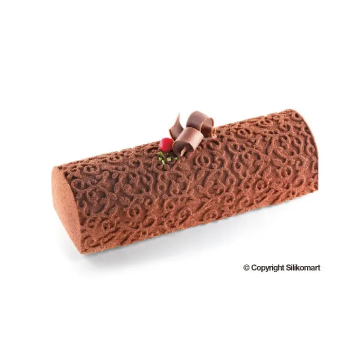 SILIKOMART Tapis Décor Bûche Arabesque Silicone Professional Clearance