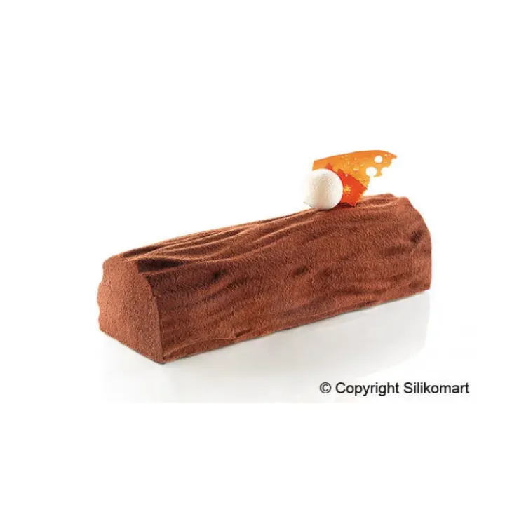 SILIKOMART Tapis Décor Bûche Effet Bois Silicone Professional Discount