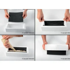 SILIKOMART Tapis Décor Bûche Pois Silicone Professional Hot