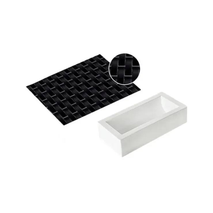 SILIKOMART Tapis Décor Bûche Tressé Silicone Professional Clearance