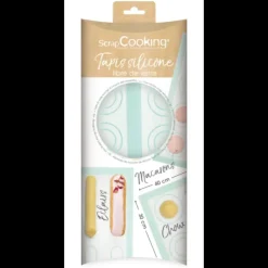 SCRAPCOOKING Tapis de Cuisson Silicone avec Gabarits Online