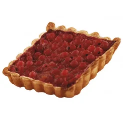 GOBEL Tartelette carrée cannelée fond fixe New