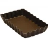 GOBEL Tartelette rectangulaire cannelée fond fixe Best